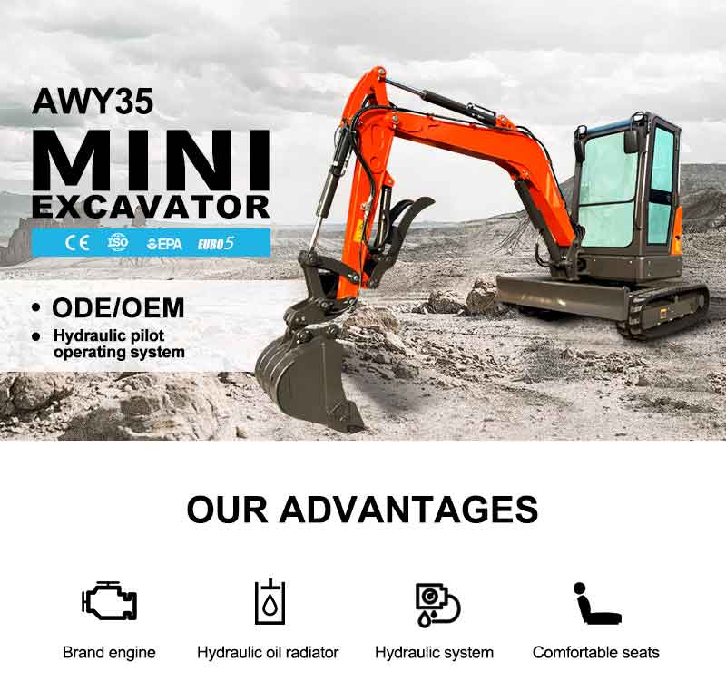 3.5t mini excavator